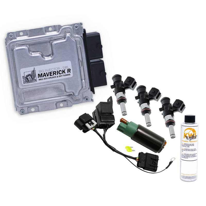 WSRD Big Injector MG1 ECU Unlock & DCT Transmission Tuning | 2024 Maverick R (274-355HP)