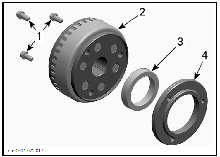 BRP Sprag Clutch to Flywheel Bolts